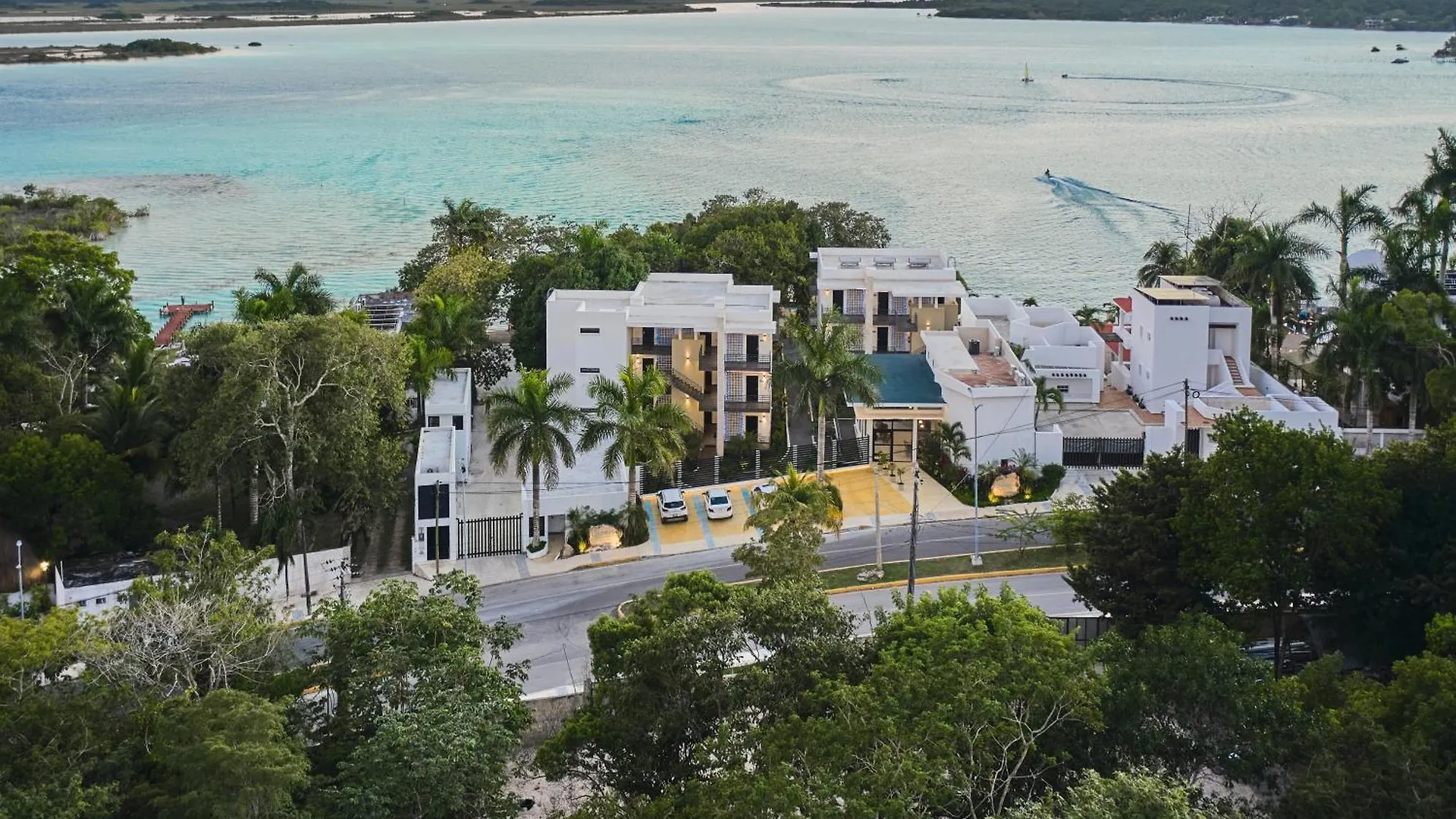 Cristalino Lagoon Front Hotel, Restaurant & Spa Bacalar Mexico